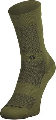 Превью  Носки велосипедные SCOTT Full Send Fir Green/Black